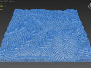 pannel leaves up 3D Model