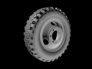 wheel gaz-53 3D Модель