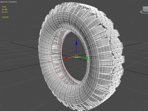 wheel gaz-53 3D Model