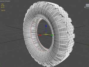 wheel gaz-53 3D Model