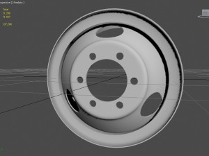 wheel gaz-53 3D Model