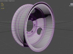 wheel gaz-53 3D Model