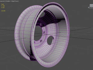 wheel gaz-53 3D Model