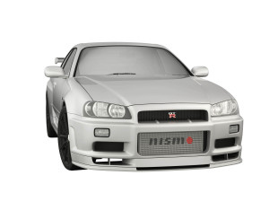 nissan skyline r34 gtr 2000 3D Model