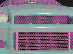 nissan skyline r34 gtr 2000 3D Model
