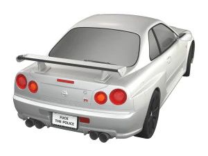 nissan skyline r34 gtr 2000 3D Model