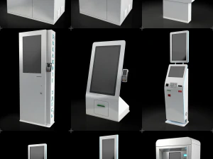 Confezione ritiro terminali elettronici da 47 atm Modello 3D