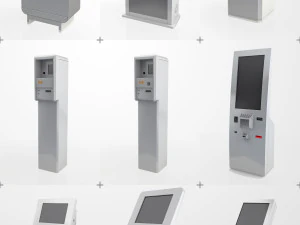 47 atm electonics terminals collection pack 3D Model