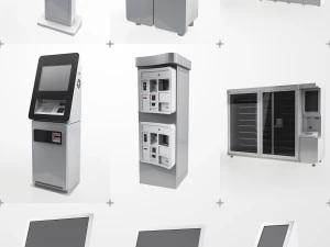 47 atm electonics terminals collection pack 3D Model