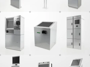 47 atm electonics terminals collection pack 3D Model