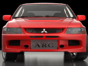 lancer evolution 9 3D-Modell