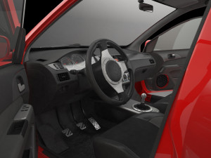 lancer evolution 9 3D-Modell