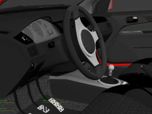 lancer evolution 9 3D Model