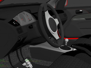 lancer evolution 9 3D-Modell