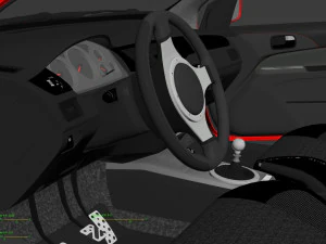 lancer evolution 9 3D Model