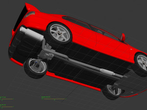 lancer evolution 9 3D-Modell