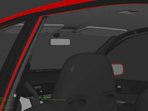 lancer evolution 9 3D Model