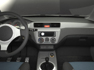 mitsubishi lancer evolution 7 3D Model