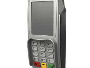 electronic terminal cashless payment veri fone 3D Модель