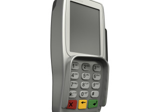 electronic terminal cashless payment veri fone 3D Model