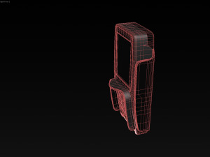 electronic terminal cashless payment veri fone 3D Model