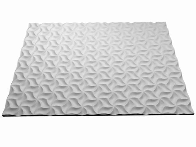 gypsum 3d wall panels elephant 3D Model .c4d .max .obj .3ds .fbx .stl .blend 