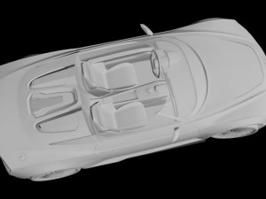 audi etron spyder 2010 3D Model