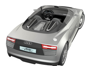 audi etron spyder 2010 3D Model