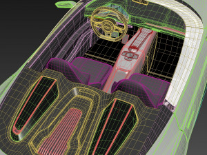audi etron spyder 2010 3D Model