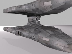 ship design 002 Model 3D