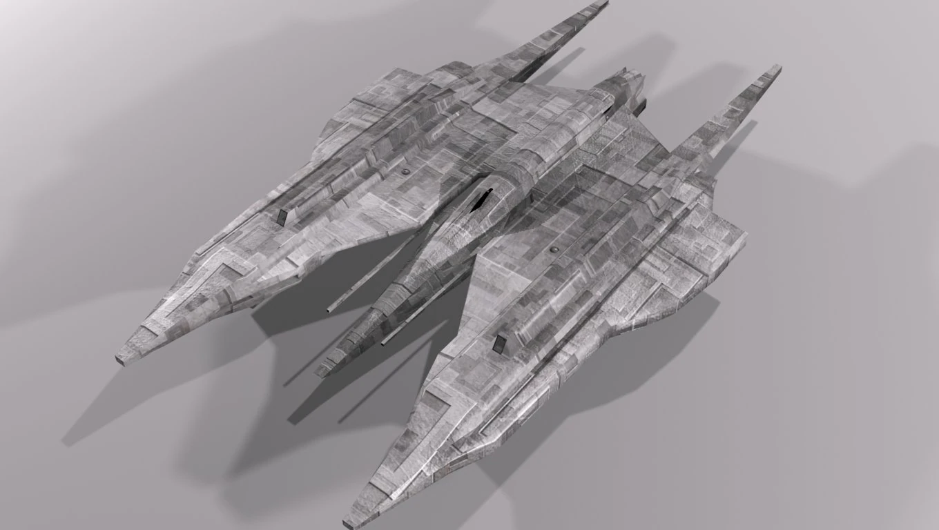 spaceship design 001 3D Model .c4d .max .obj .3ds .fbx .stl .blend 