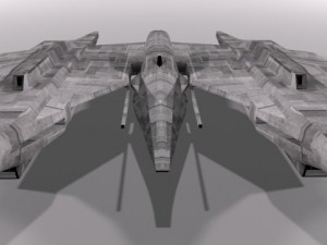 spaceship design 001 3D मॉडल