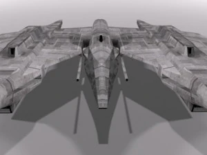 spaceship design 001 3D Model