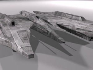 spaceship design 001 3D मॉडल