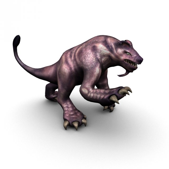 zoki the beast Modelo 3D .c4d .max .obj .3ds .fbx .stl .blend 