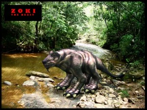 Зокі чудовисько 3D Модель