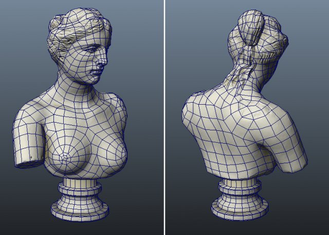 venus de milo Modelo 3D .c4d .max .obj .3ds .fbx .stl .blend 