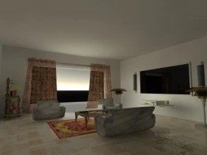 living room 3D Model