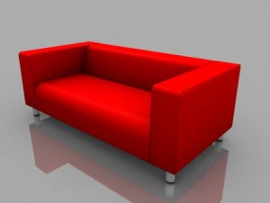 ikea sofa  klippan 3D Model