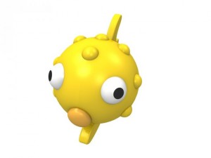 baby bath thermometer 3D 모델