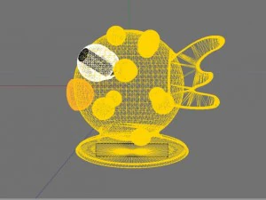 baby bath thermometer 3D Model