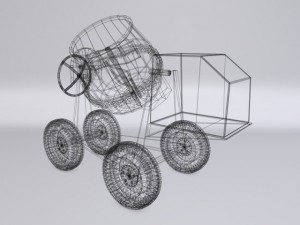 concrete mixer Model 3D