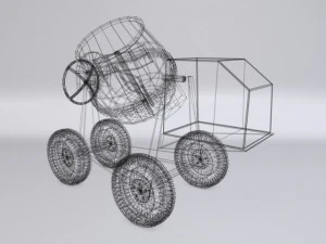 beton karıştırıcı 3D Model