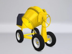 beton karıştırıcı 3D Model