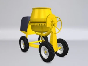 beton karıştırıcı 3D Model