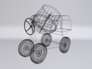 concrete mixer Model 3D