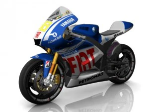 yamaha yzr m1 мотогп 3D Модель
