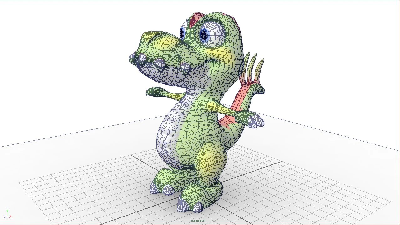 динозавр 3D Модель .c4d .max .obj .3ds .fbx .stl .blend 