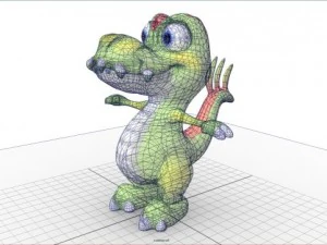 динозавр 3D Модель