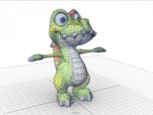 динозавр 3D Модель